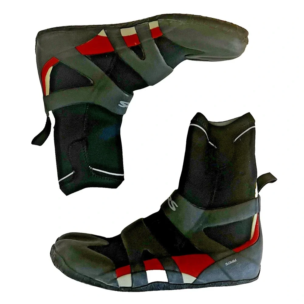 NRS Shock Socks Split Toe Wetshoes Mens 8 RN94612 Paddle Shoes SUP Kayaking Boot